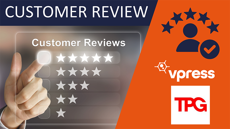 Ian Taylor from TPG Testimonial of Vpress